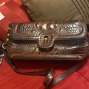 Cute little crocodile style Brahmin bag